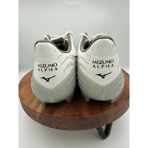 Mizuno JAPAN Alpha SELECT  Soccer Football Shoes P1GA2365 White Mens Size 7 - Picture 7 of 8
